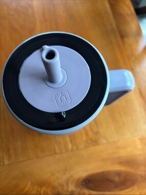 Purple Insulated Water Bottle with Straw - Unknown Brand